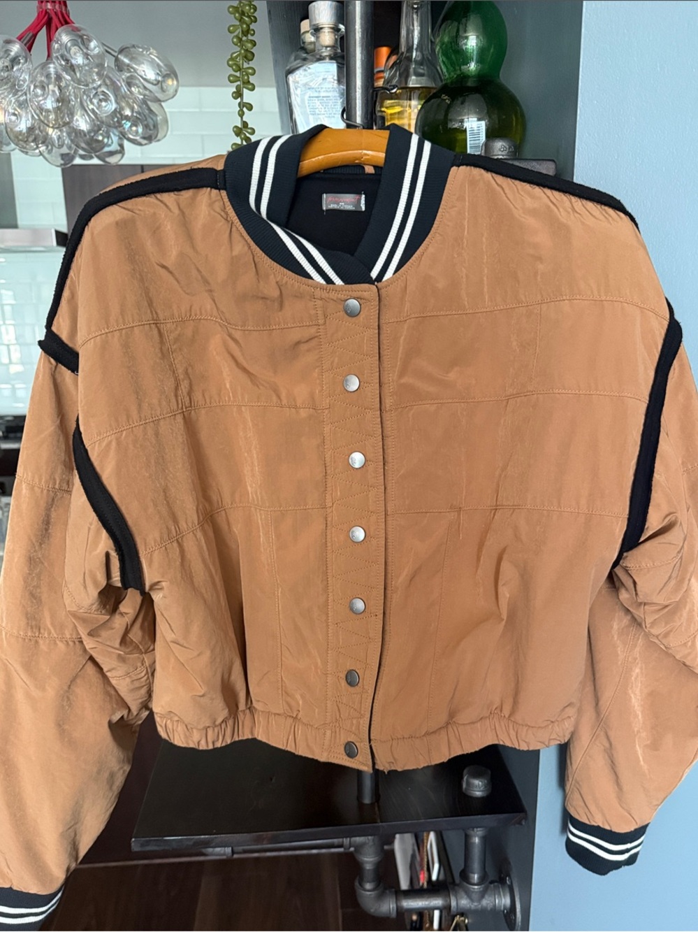 Free People Movement  Cropped Bomber Jacket - ***PRICE IMPROVEMENT